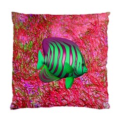 Fish Cushion Case (two Sided)  by icarusismartdesigns