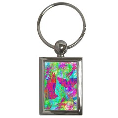Birds In Flight Key Chain (rectangle) by icarusismartdesigns