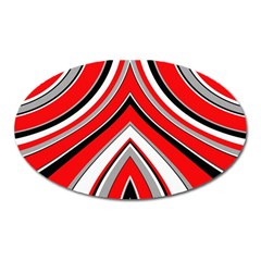 Pattern Magnet (oval) by Siebenhuehner