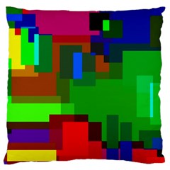 Pattern Large Cushion Case (single Sided)  by Siebenhuehner
