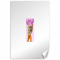 Gossip Canvas 24  X 36  (unframed) by AnimalsLol