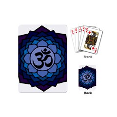 Ohm Lotus 01 Playing Cards (mini) by oddzodd