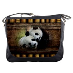 Panda Love Messenger Bag by TheWowFactor