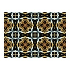 Faux Animal Print Pattern Double Sided Flano Blanket (mini) by GardenOfOphir