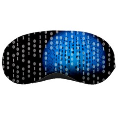 Binary Rain Sleeping Mask by StuffOrSomething