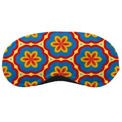 Floral Pattern Sleeping Mask by LalyLauraFLM