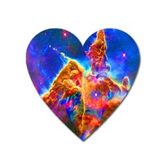 Cosmic Mind Magnet (heart) by icarusismartdesigns