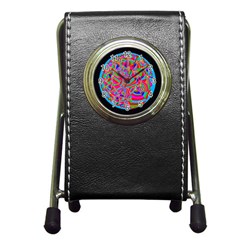 Magical Trance Stationery Holder Clock by icarusismartdesigns
