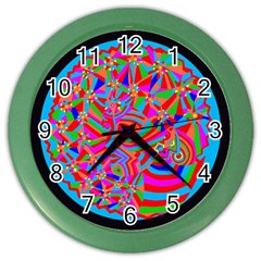 Magical Trance Wall Clock (color) by icarusismartdesigns