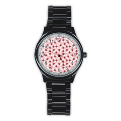 Spot The Ladybug Sport Metal Watch (black) by Kathrinlegg