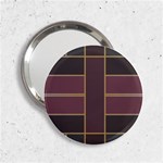Vertical and horizontal rectangles 2.25  Handbag Mirror Front