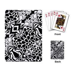 70 s Wallpaper Playing Cards Single Design by KirstenStar