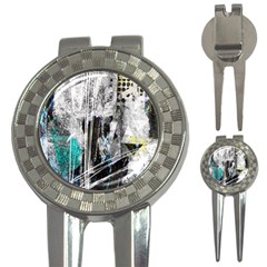 Urban Funk Golf Pitchfork & Ball Marker by ArtistRoseanneJones