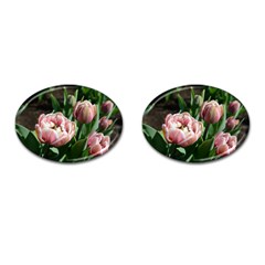 Tulips Cufflinks (oval) by anstey