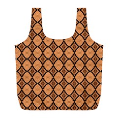Faux Animal Print Pattern Full Print Recycle Bags (l)  by GardenOfOphir