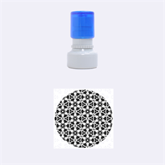 Faux Animal Print Pattern Rubber Round Stamps (small) by GardenOfOphir
