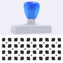 Cute Pretty Elegant Pattern Rubber Address Stamps (xl) by GardenOfOphir