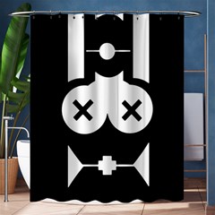 Restraint Shower Curtain 60  X 72  (medium)  by ArtistRoseanneJones