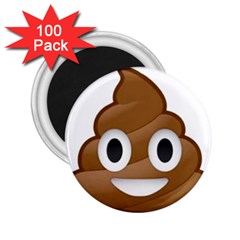 Poop 2 25  Magnets (100 Pack)  by redcow