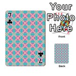 Cute Pretty Elegant Pattern Playing Cards 54 Designs  Front - Club7