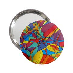 Colorful Miscellaneous Shapes 2 25  Handbag Mirror by LalyLauraFLM