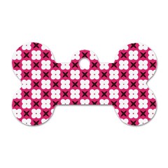 Cute Pretty Elegant Pattern Dog Tag Bone (one Side) by GardenOfOphir