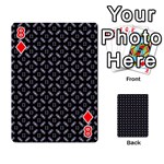 Cute Pretty Elegant Pattern Playing Cards 54 Designs  Front - Diamond8