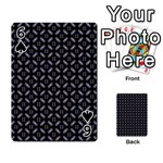 Cute Pretty Elegant Pattern Playing Cards 54 Designs  Front - Spade6