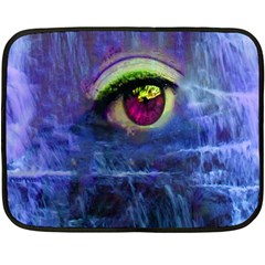 Waterfall Tears Double Sided Fleece Blanket (mini)  by icarusismartdesigns
