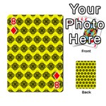 Abstract Knot Geometric Tile Pattern Playing Cards 54 Designs  Front - Diamond8