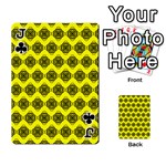 Abstract Knot Geometric Tile Pattern Playing Cards 54 Designs  Front - ClubJ