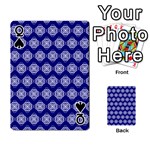 Abstract Knot Geometric Tile Pattern Playing Cards 54 Designs  Front - SpadeQ