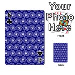 Gerbera Daisy Vector Tile Pattern Playing Cards 54 Designs  Front - Club6