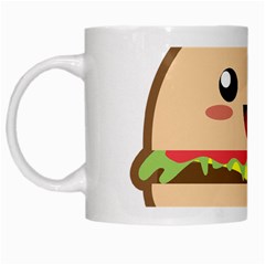 Kawaii Burger White Mugs by KawaiiKawaii