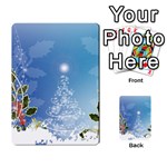 Christmas Tree Multi-purpose Cards (Rectangle)  Back 49