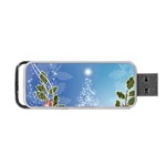 Christmas Tree Portable USB Flash (One Side) Front