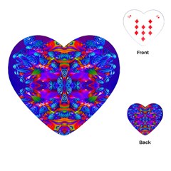 Abstract 4 Playing Cards (heart)  by icarusismartdesigns
