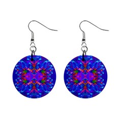 Abstract 5 Mini Button Earrings by icarusismartdesigns