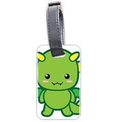 Kawaii Dragon Luggage Tags (two Sides) by KawaiiKawaii