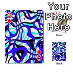 Ribbon Chaos Ocean Playing Cards 54 Designs  Front - DiamondQ