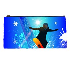 Snowboarding Pencil Cases by FantasyWorld7