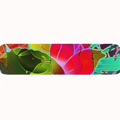 Floral Abstract 1 Large Bar Mats by MedusArt