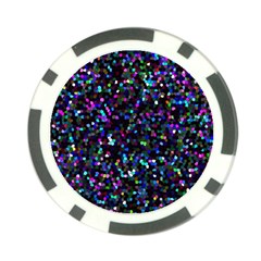 Glitter 1 Poker Chip Card Guards (10 Pack)  by MedusArt