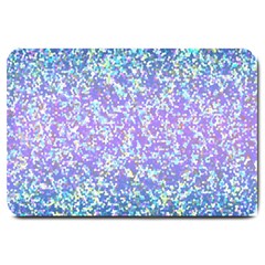 Glitter 2 Large Doormat  by MedusArt