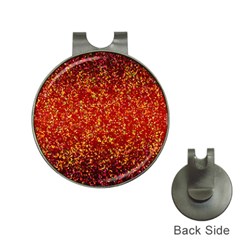 Glitter 3 Hat Clips With Golf Markers by MedusArt
