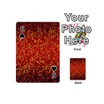 Glitter 3 Playing Cards 54 (Mini)  Front - Spade6