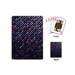 Polka Dot Sparkley Jewels 2 Playing Cards (mini)  by MedusArt