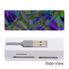 Colorful Abstract Stained Glass G301 Memory Card Reader (stick)  by MedusArt