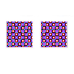 Connected Squares Pattern Cufflinks (square) by LalyLauraFLM