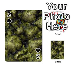 Alien Dna Green Playing Cards 54 Designs  by ImpressiveMoments
